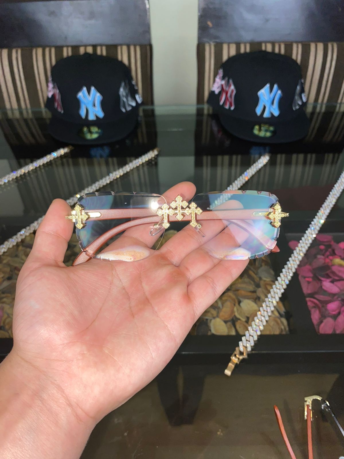 Lentes Estilo Chrome Hearts