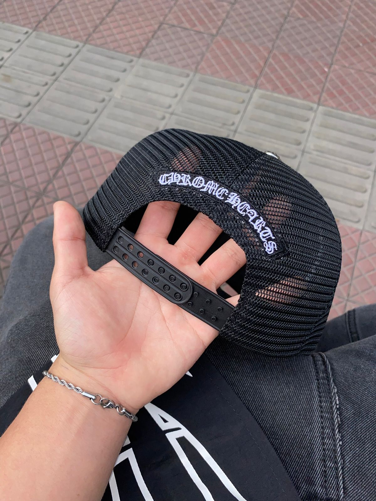 Gorra Chrome Hearts Cruz Roja