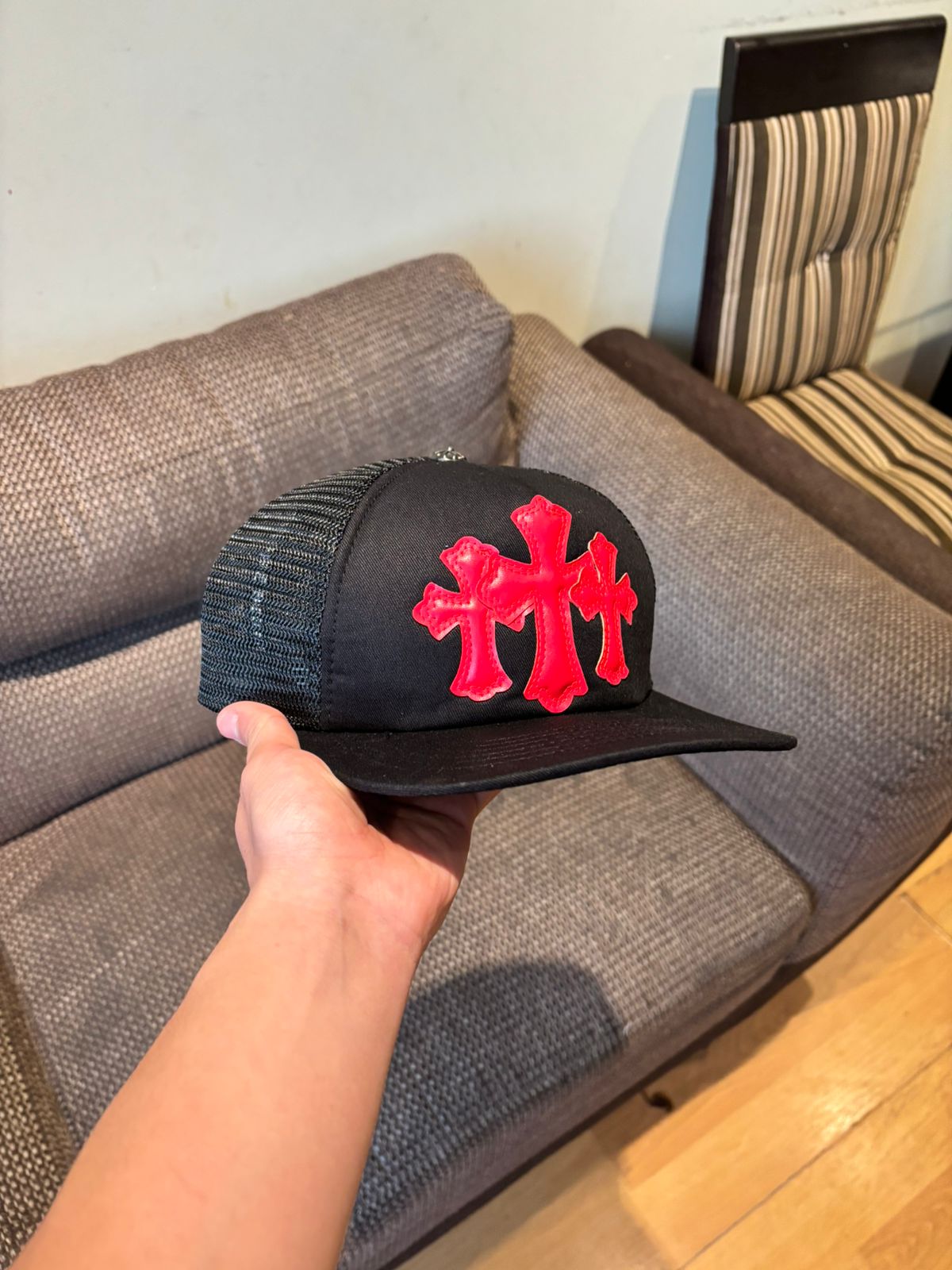 Gorra Chrome Hearts Cruz Roja