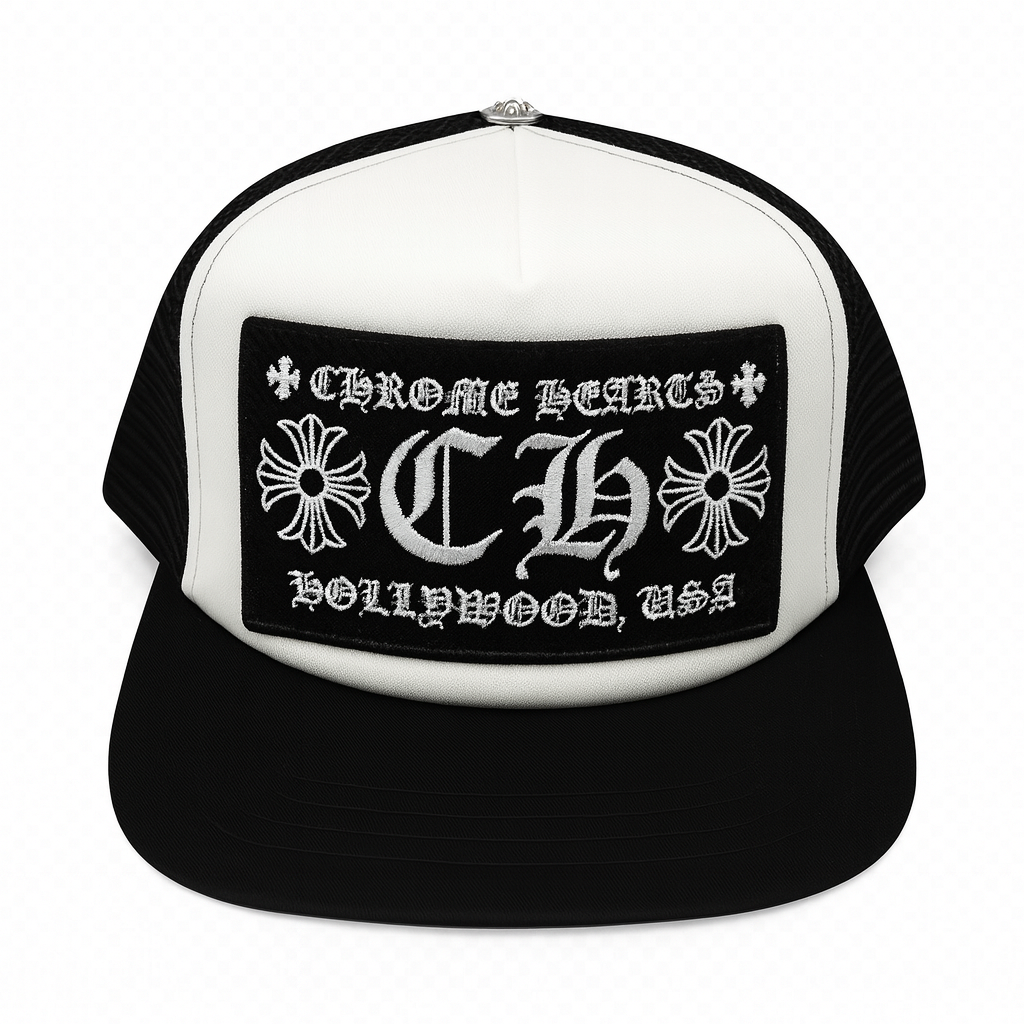 Gorra Chrome Hearts Blanca