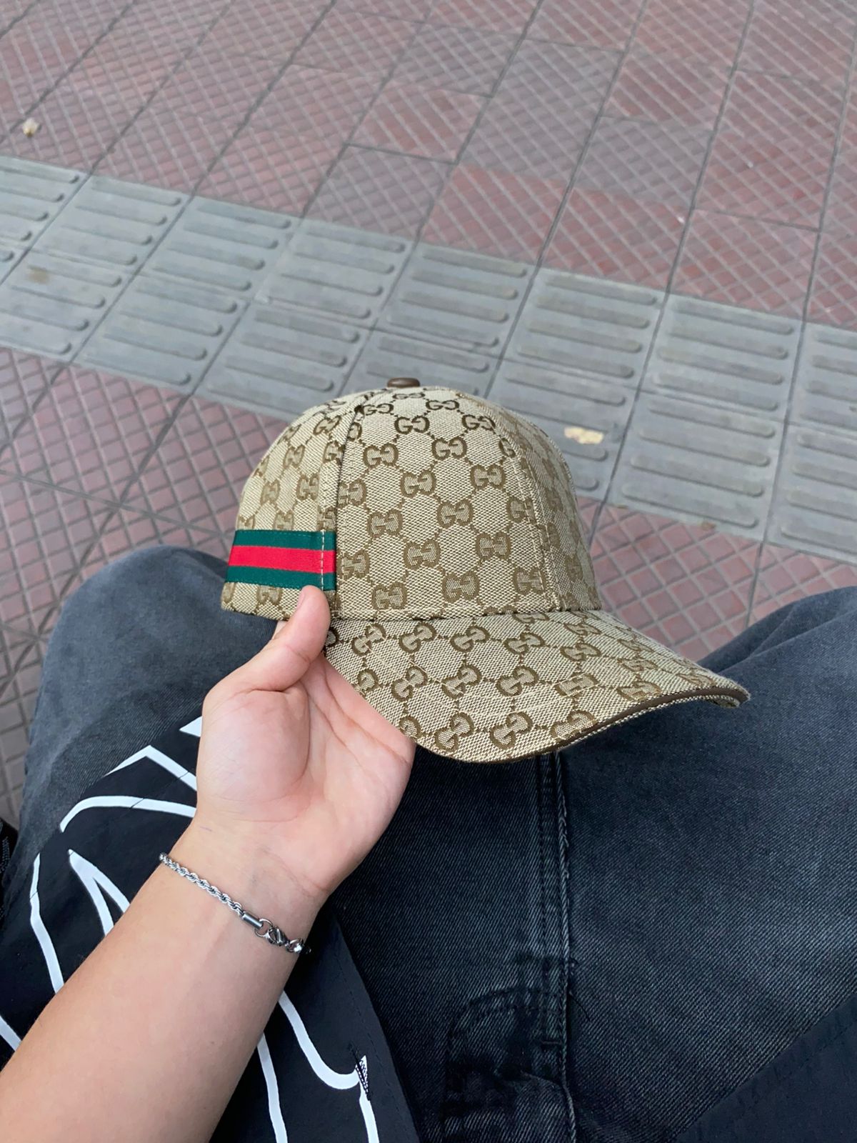 Gorra Gucci Caqui