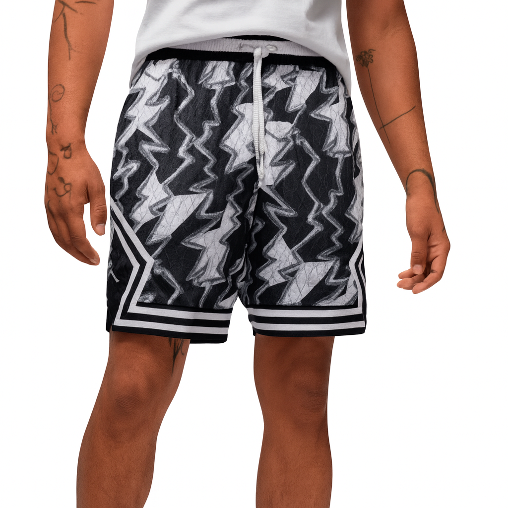 Short Diamond Jordan Black