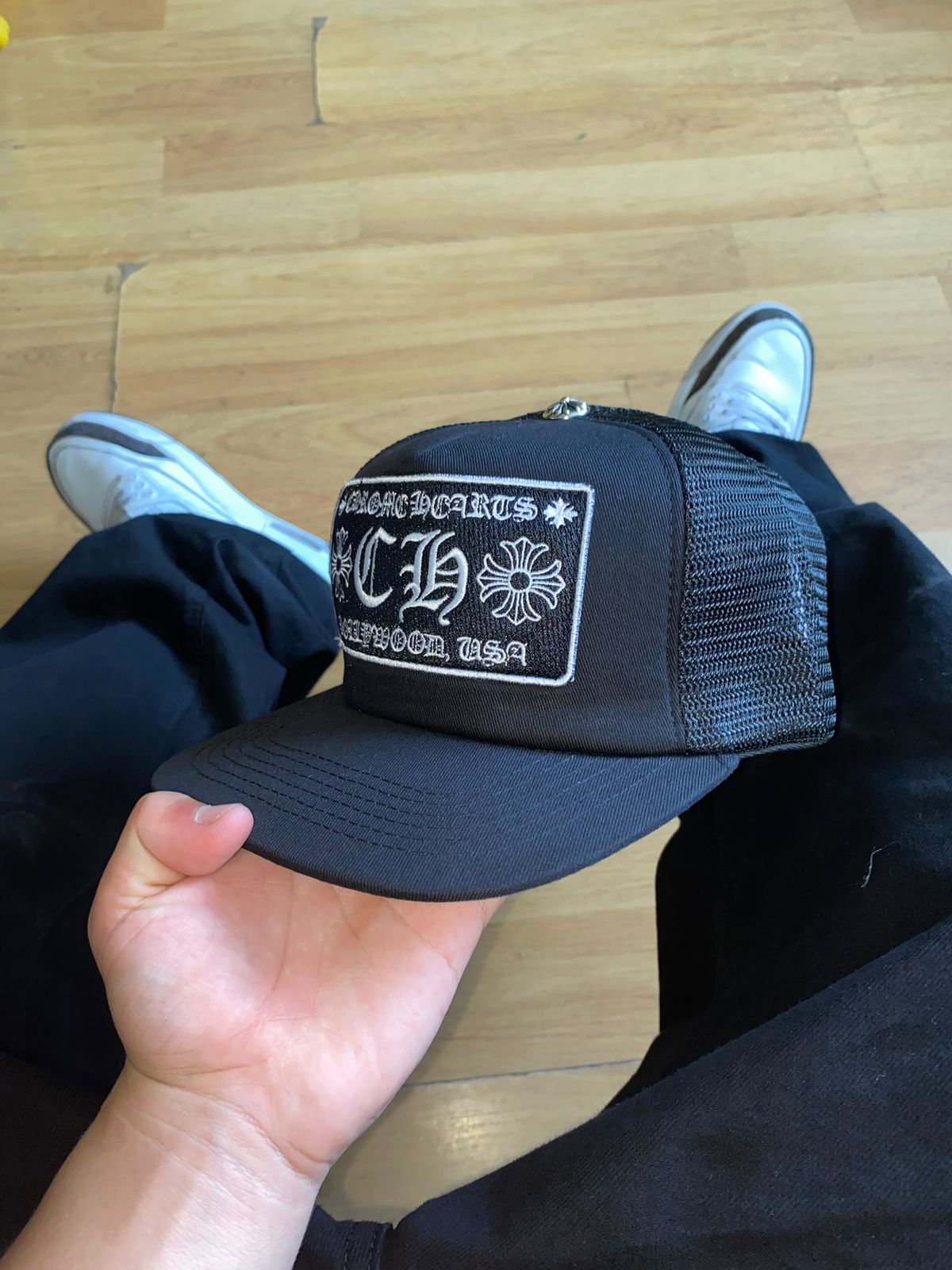 Gorra Chrome Hearts Negra