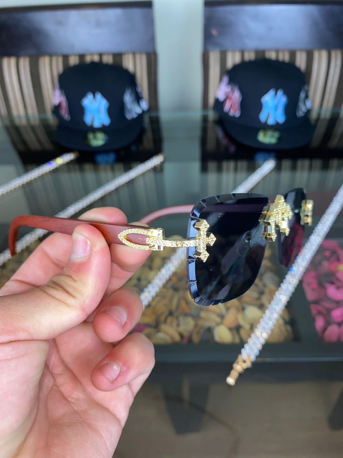 Lentes Estilo Chrome Hearts